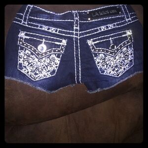 L.A. idol bling shorts